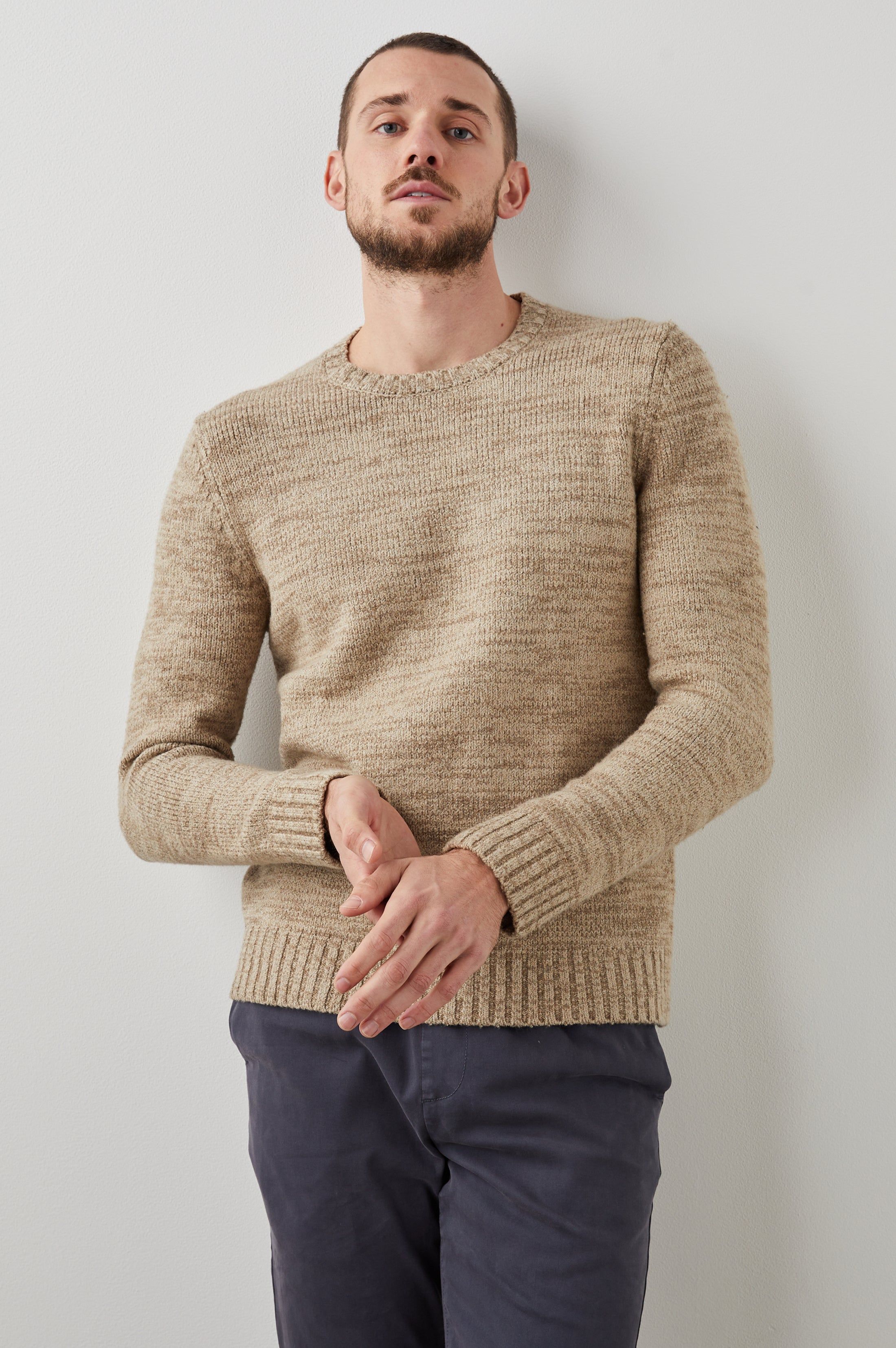 ORRIN SWEATER - TOASTED BARLEY sold by Rails product image thumbnail 4