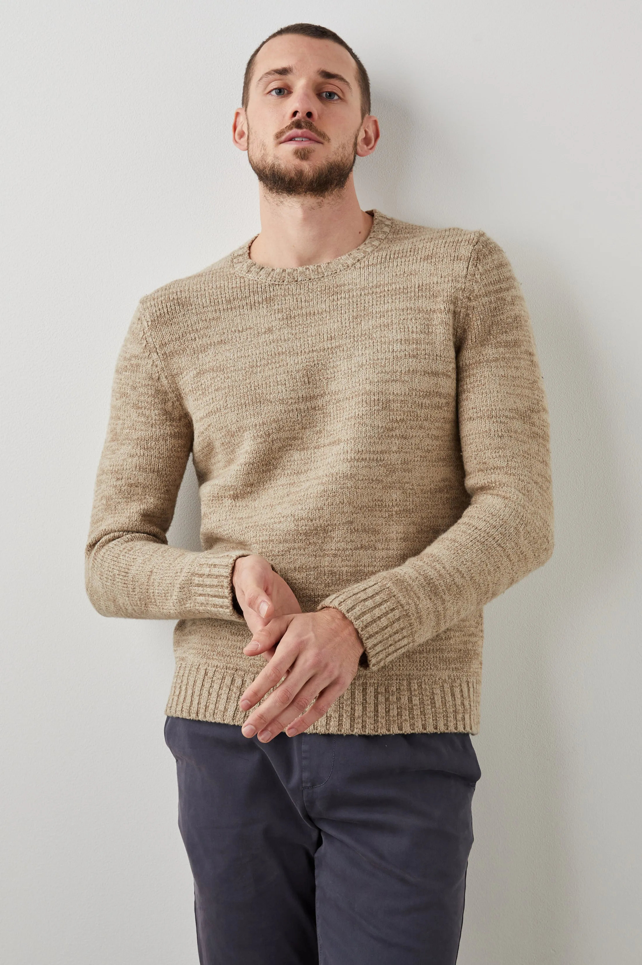 ORRIN SWEATER - TOASTED BARLEY sold by Rails product image thumbnail 4