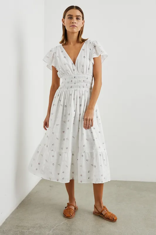 SEONA DRESS - LILAC ROSES sold by Rails