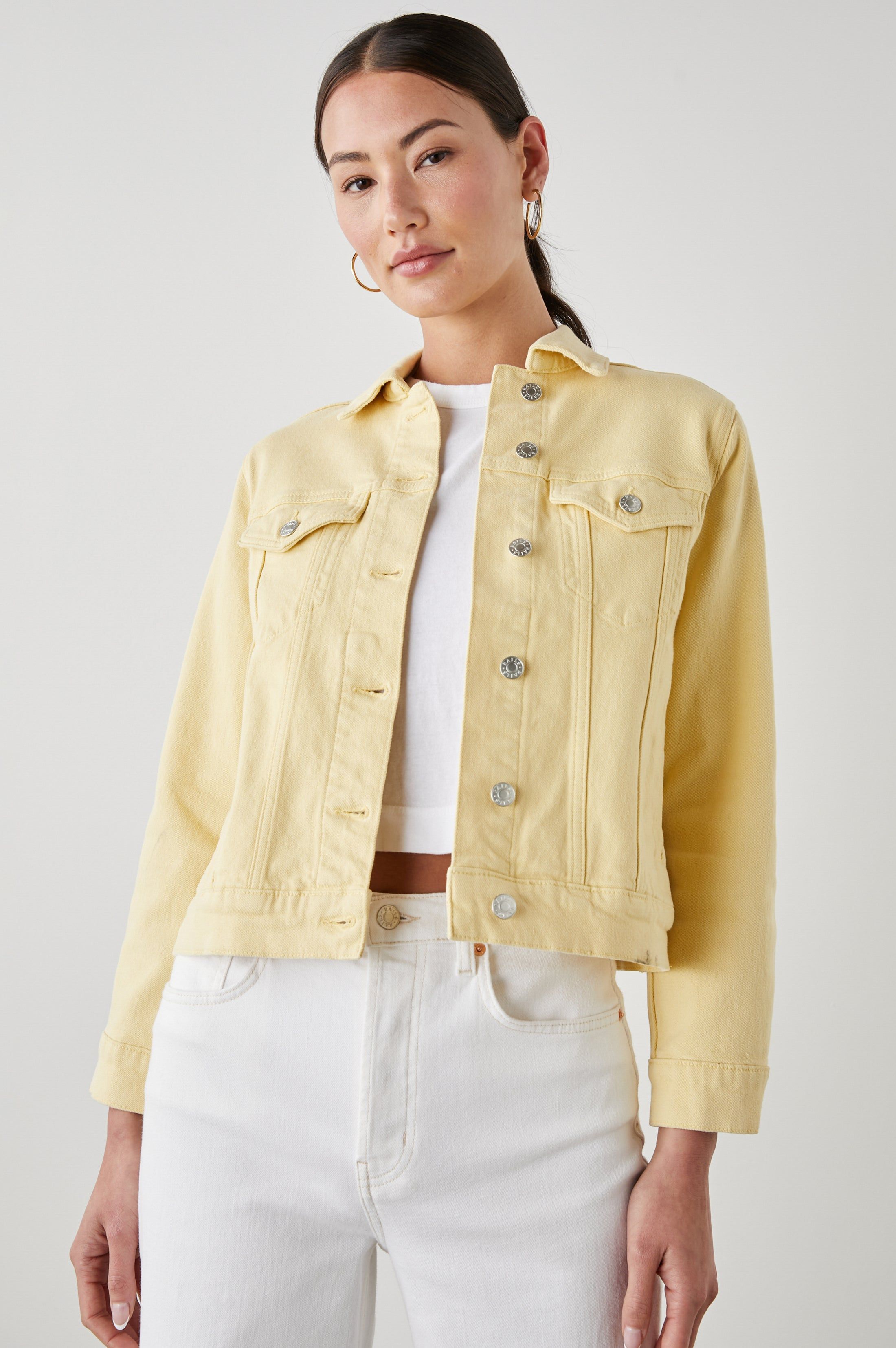 MULHOLLAND JACKET - LEMON DROP sold by Rails product image thumbnail 4