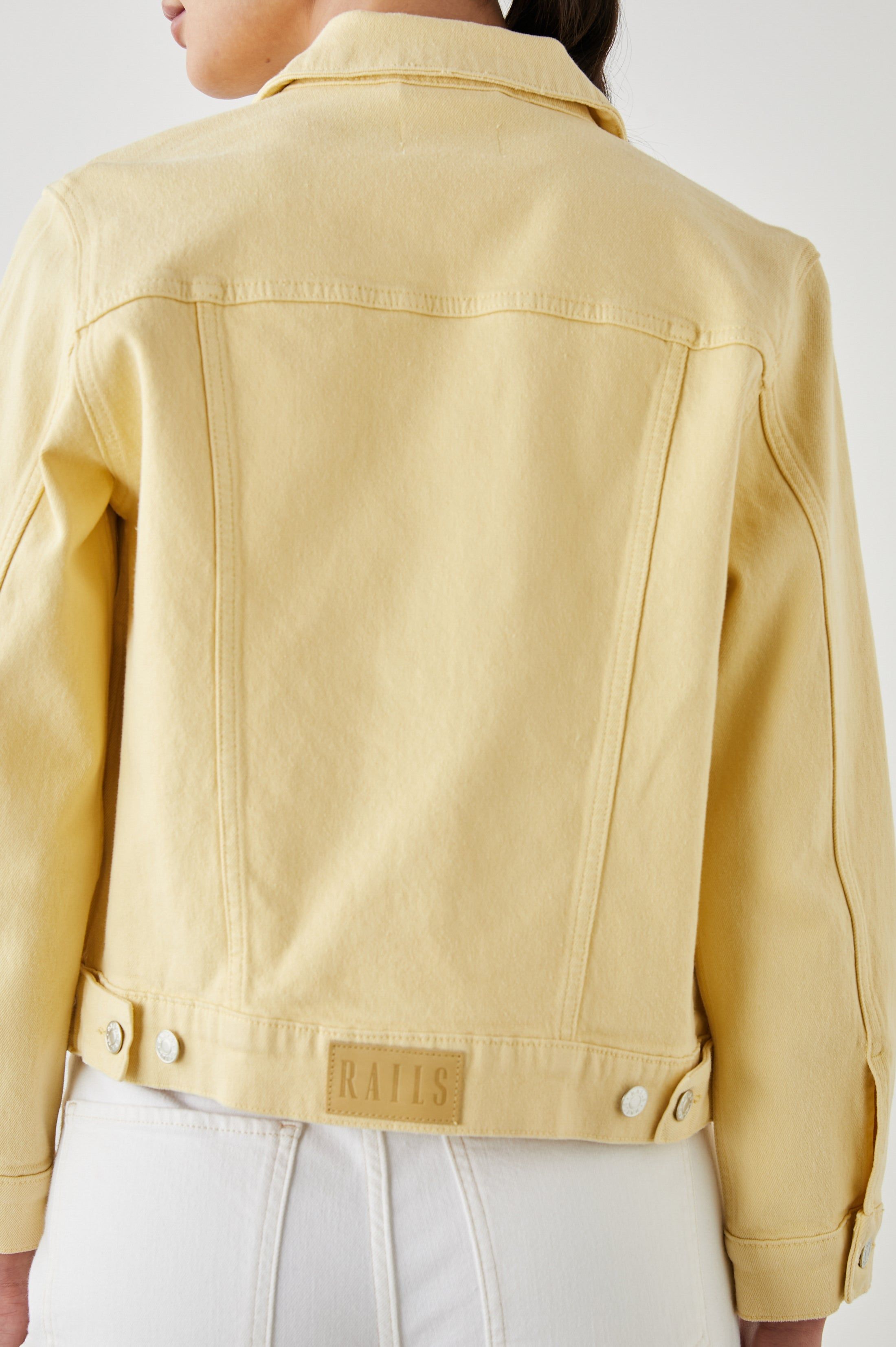 MULHOLLAND JACKET - LEMON DROP sold by Rails product image thumbnail 5