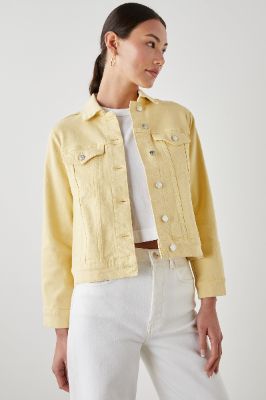 MULHOLLAND JACKET - LEMON DROP sold by Rails