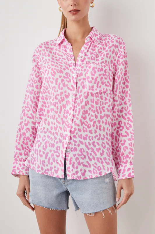 ELLIS SHIRT - FUCHSIA JAGUAR sold by Rails