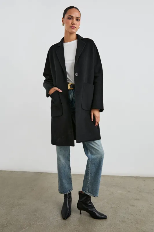 EVEREST COAT - BLACK sold by Rails