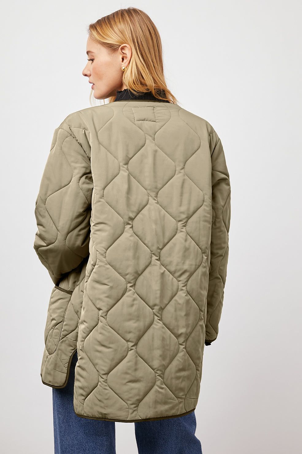 ELIN JACKET - SAGE sold by Rails product image thumbnail 5