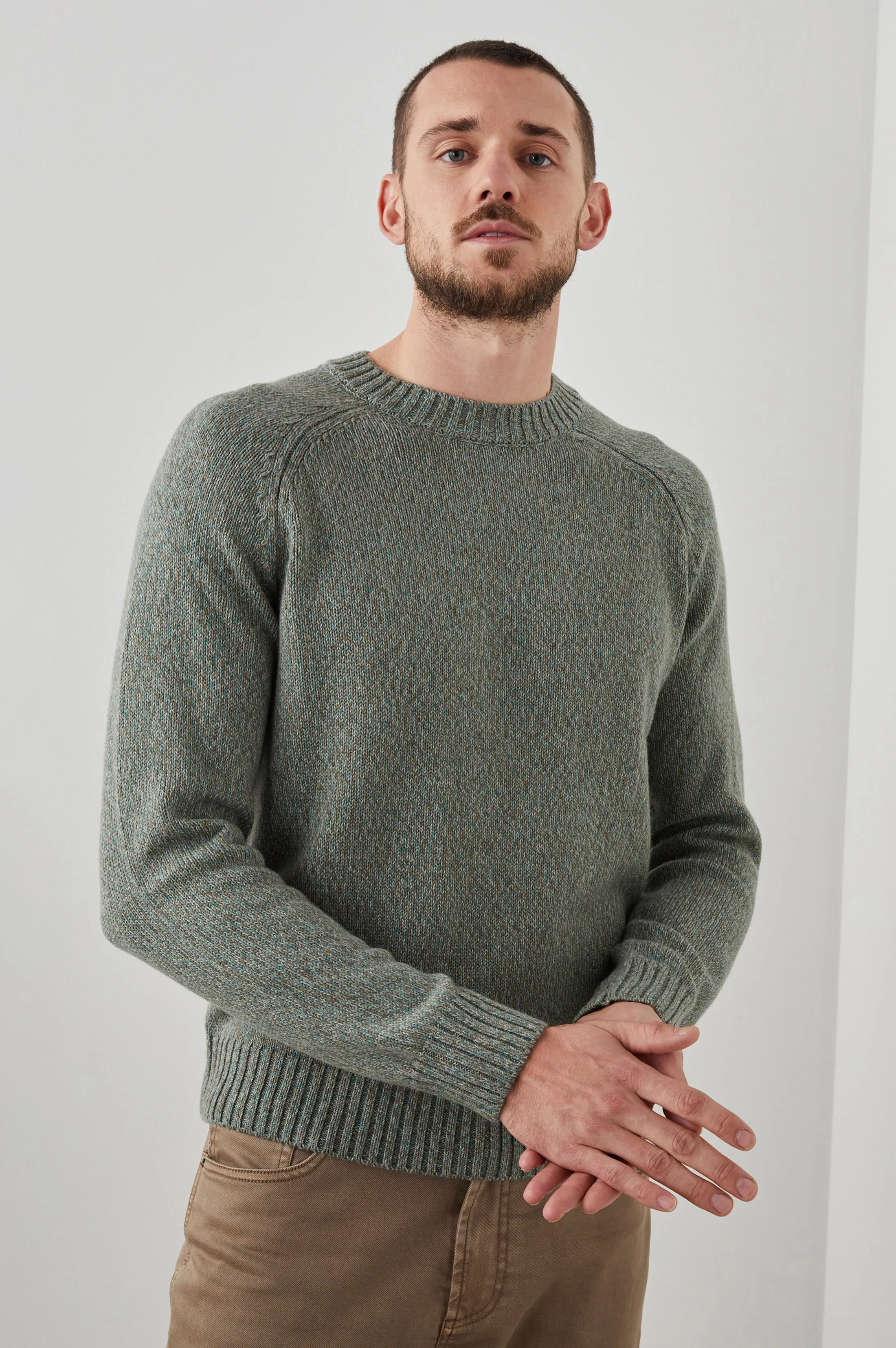 DONOVAN SWEATER - OREGANO sold by Rails
