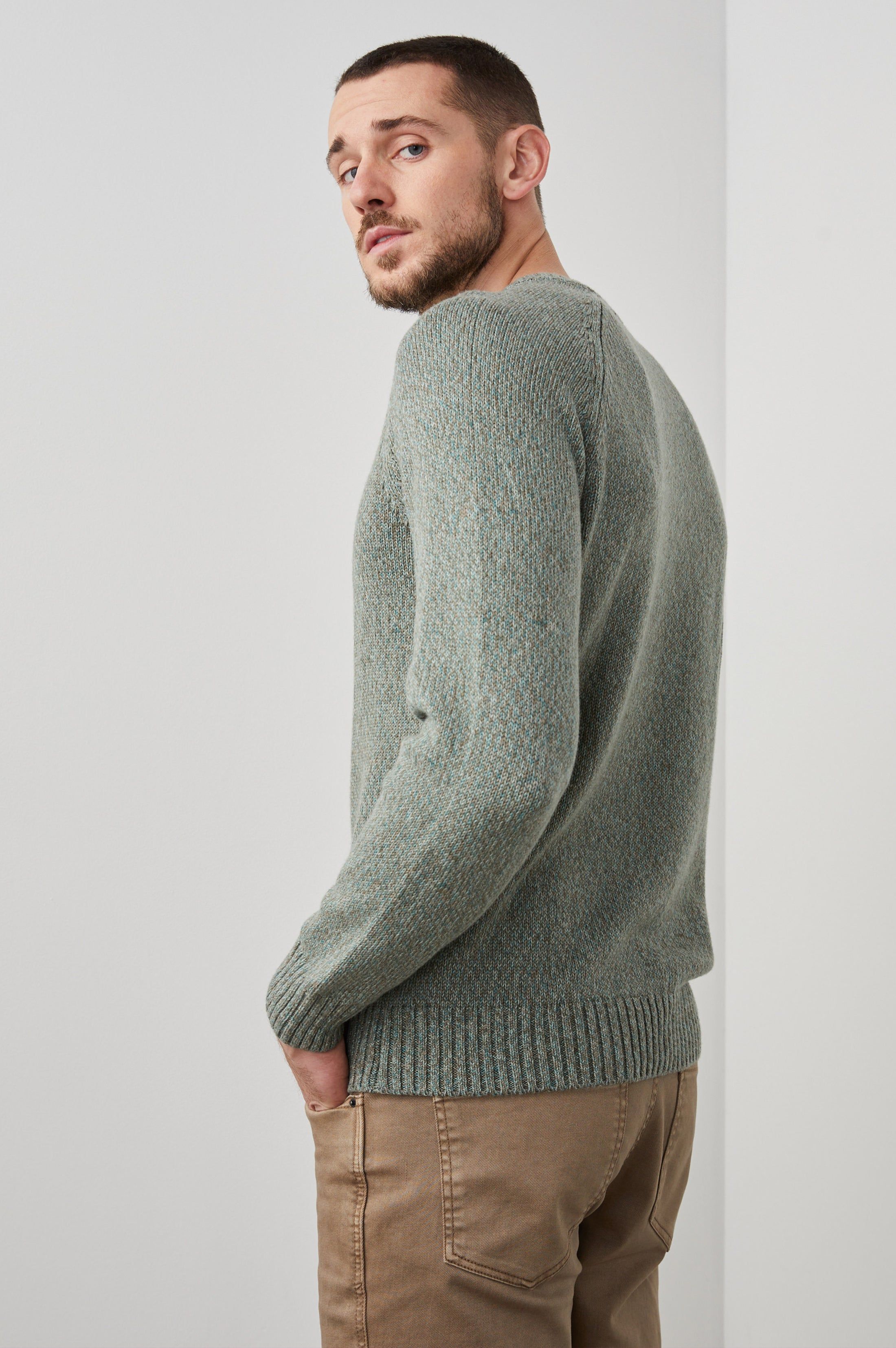 DONOVAN SWEATER - OREGANO sold by Rails product image thumbnail 4