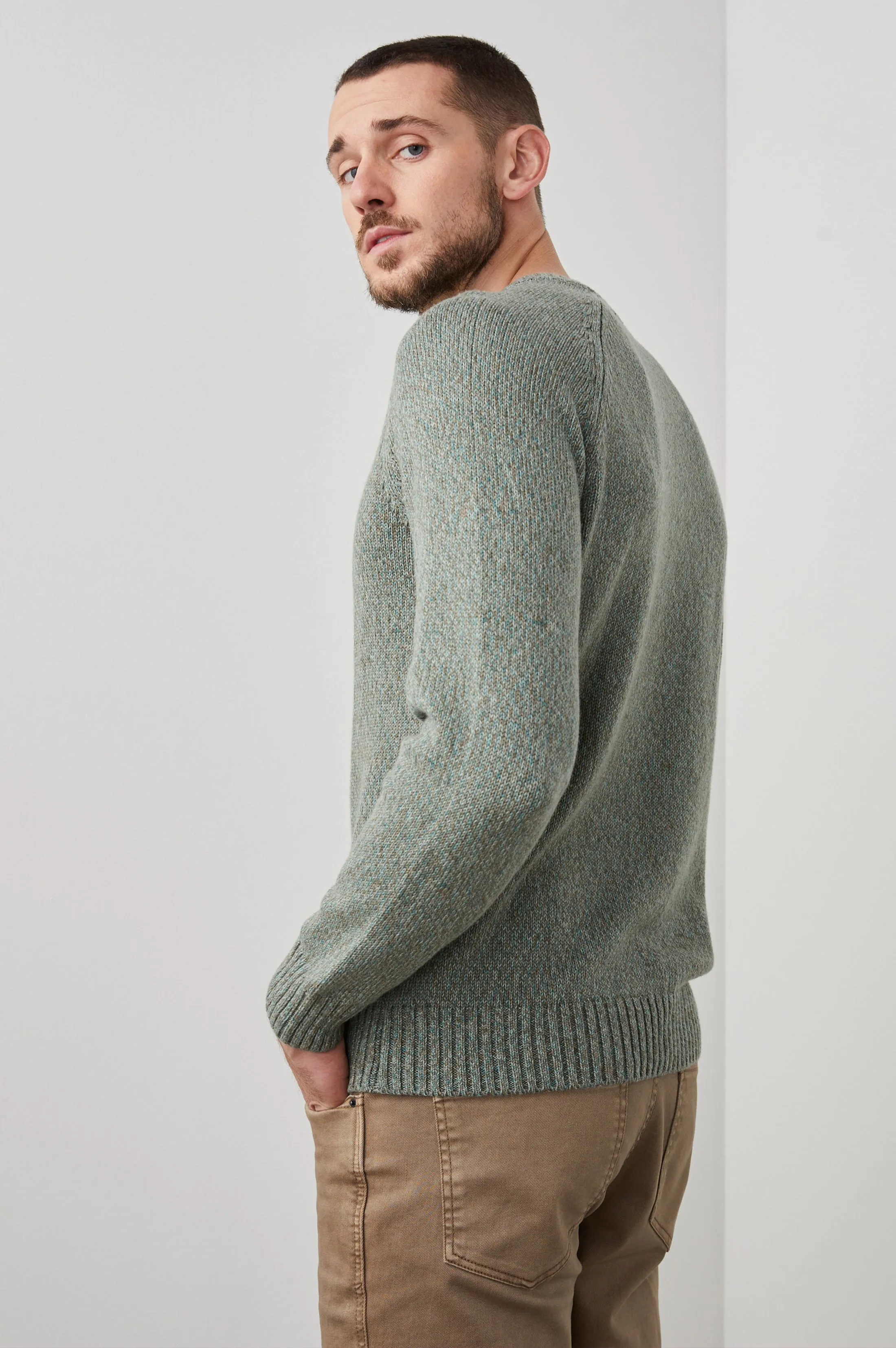 DONOVAN SWEATER - OREGANO sold by Rails product image thumbnail 4