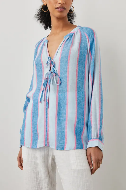 BRIELLE TOP - KONA STRIPE sold by Rails