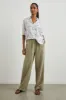 CHARLI SHIRT - IVORY JUNGLE CATS sold by Rails