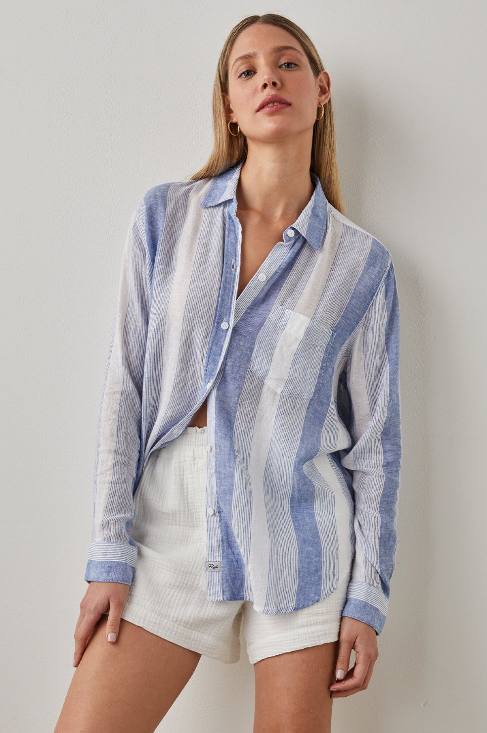 CHARLI SHIRT - NEVIS STRIPE sold by Rails product image thumbnail 4