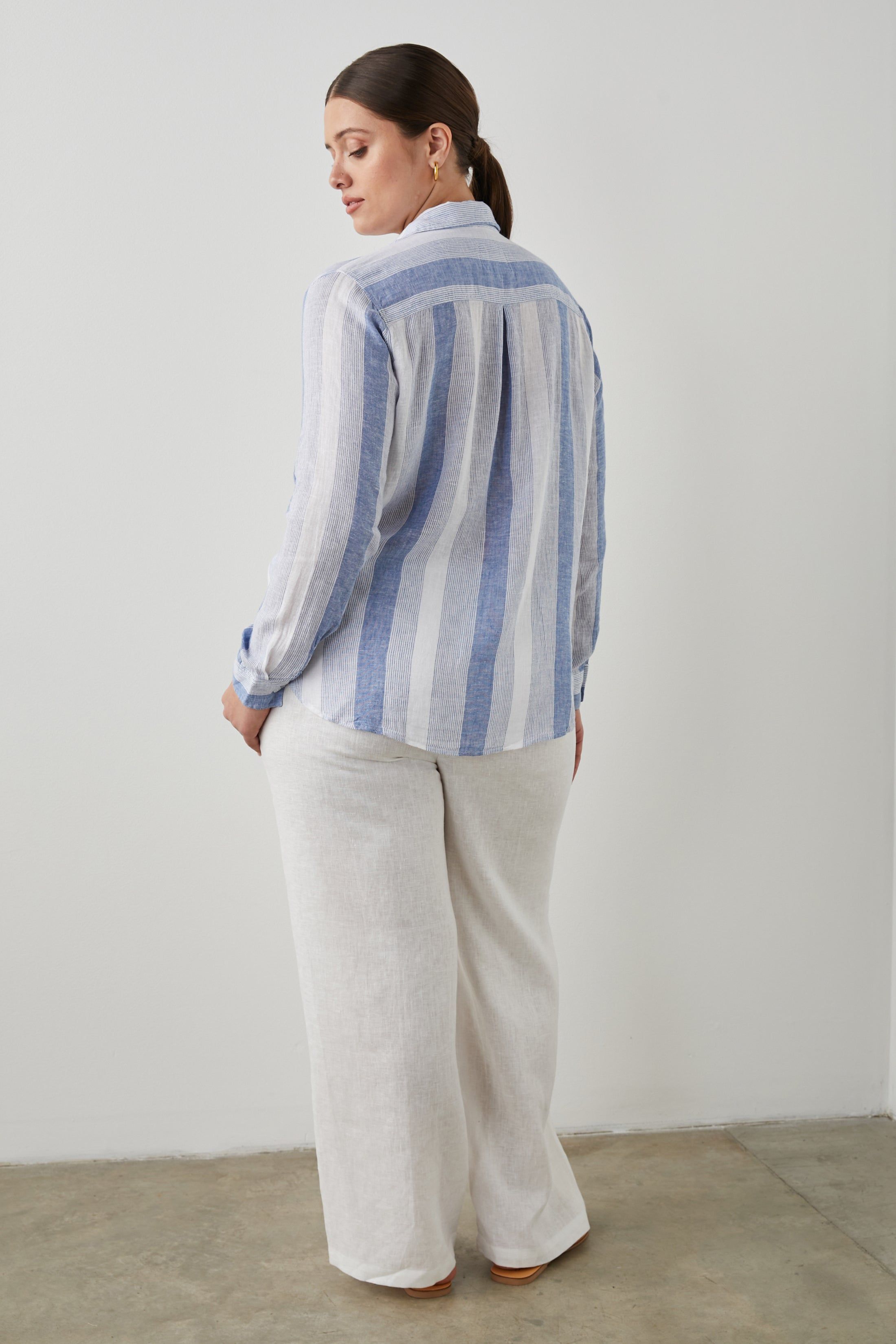 CHARLI SHIRT - NEVIS STRIPE sold by Rails product image thumbnail 10