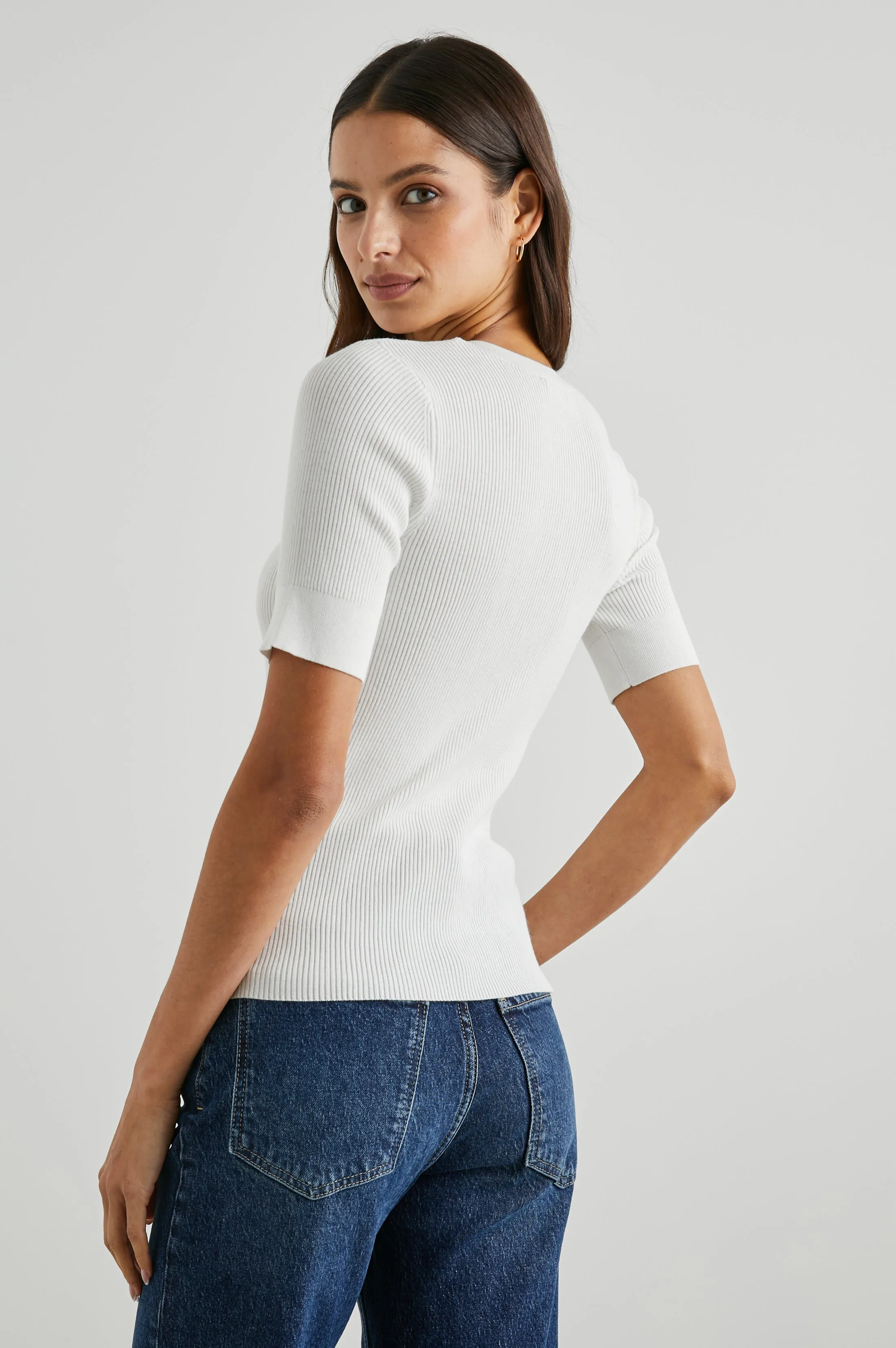 TONI TOP - IVORY sold by Rails product image thumbnail 5