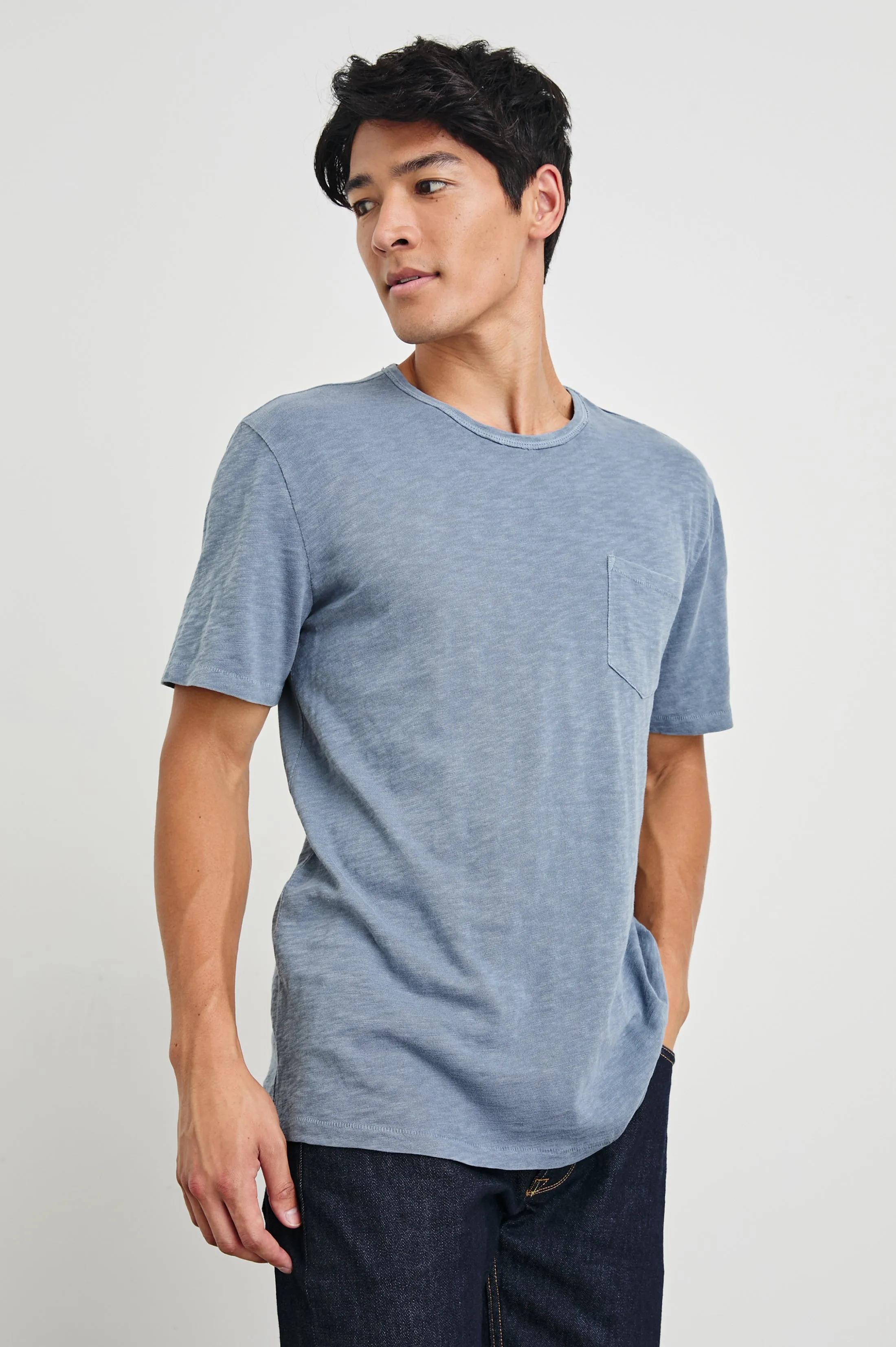 SKIPPER T-SHIRT - STEEL sold by Rails product image thumbnail 3
