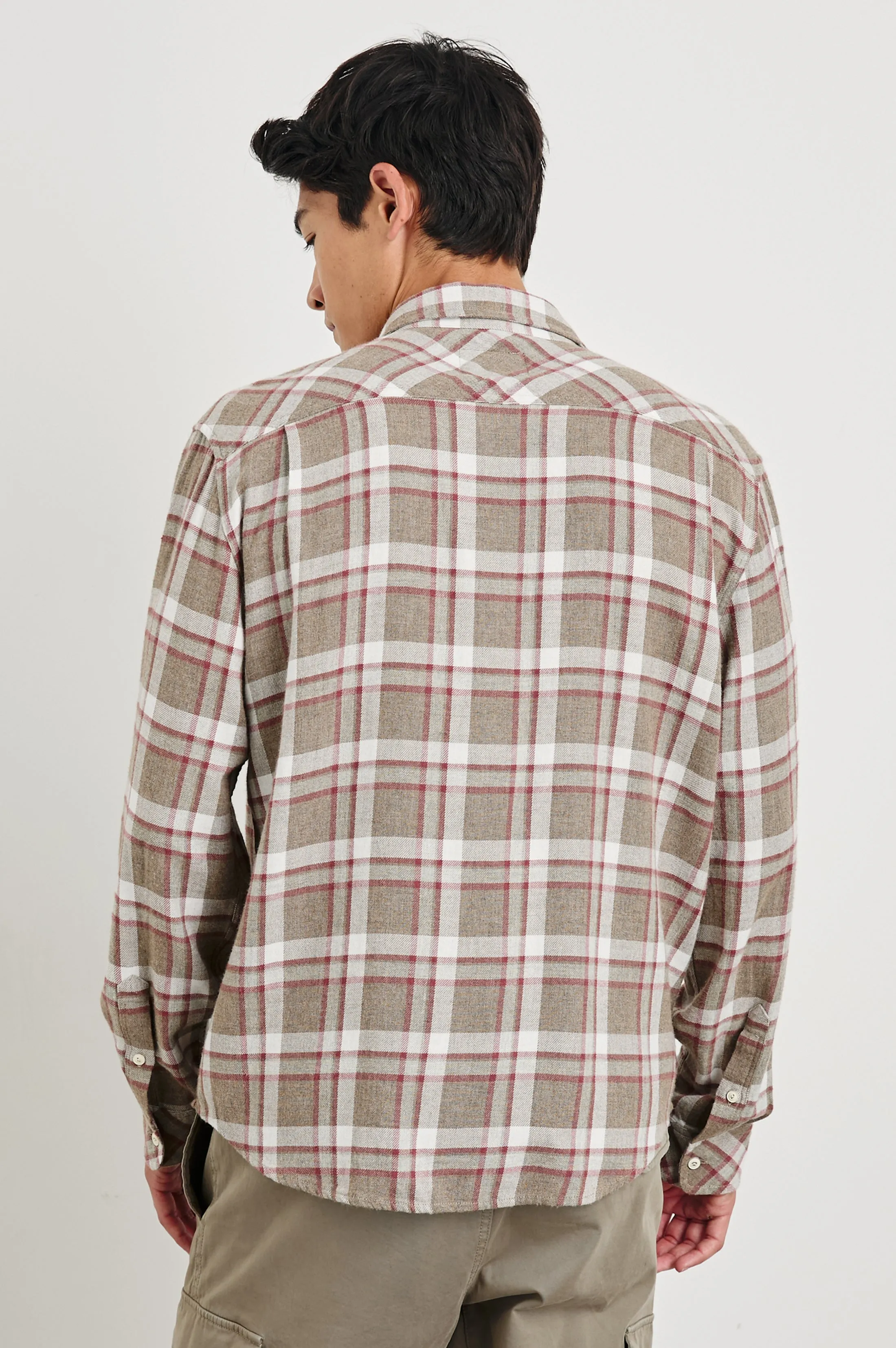 LENNOX SHIRT - CHINCHILLA CURRANT sold by Rails product image thumbnail 5