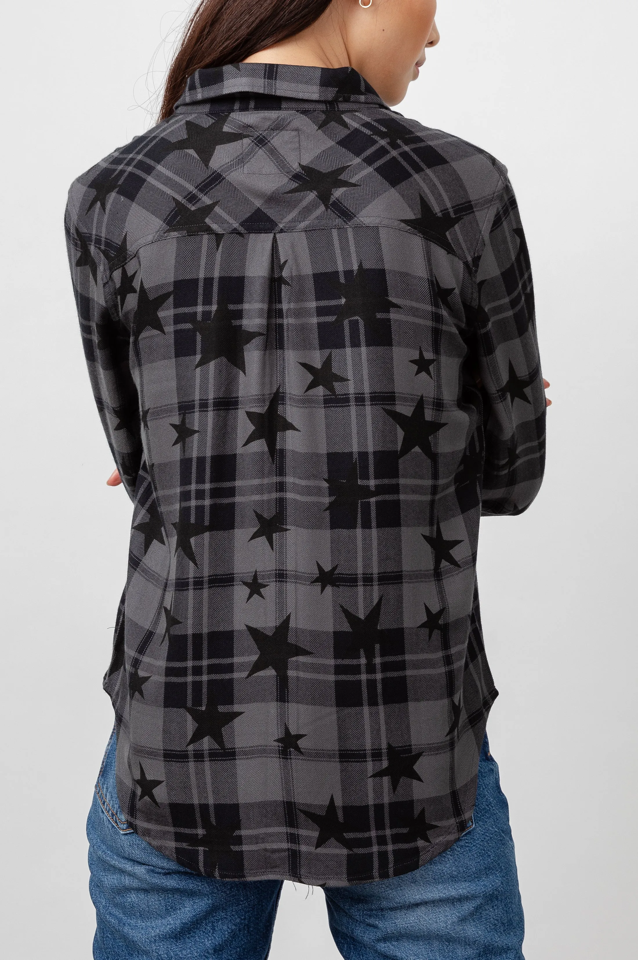 HUNTER SHIRT - ASH TWILIGHT STARS sold by Rails product image thumbnail 3
