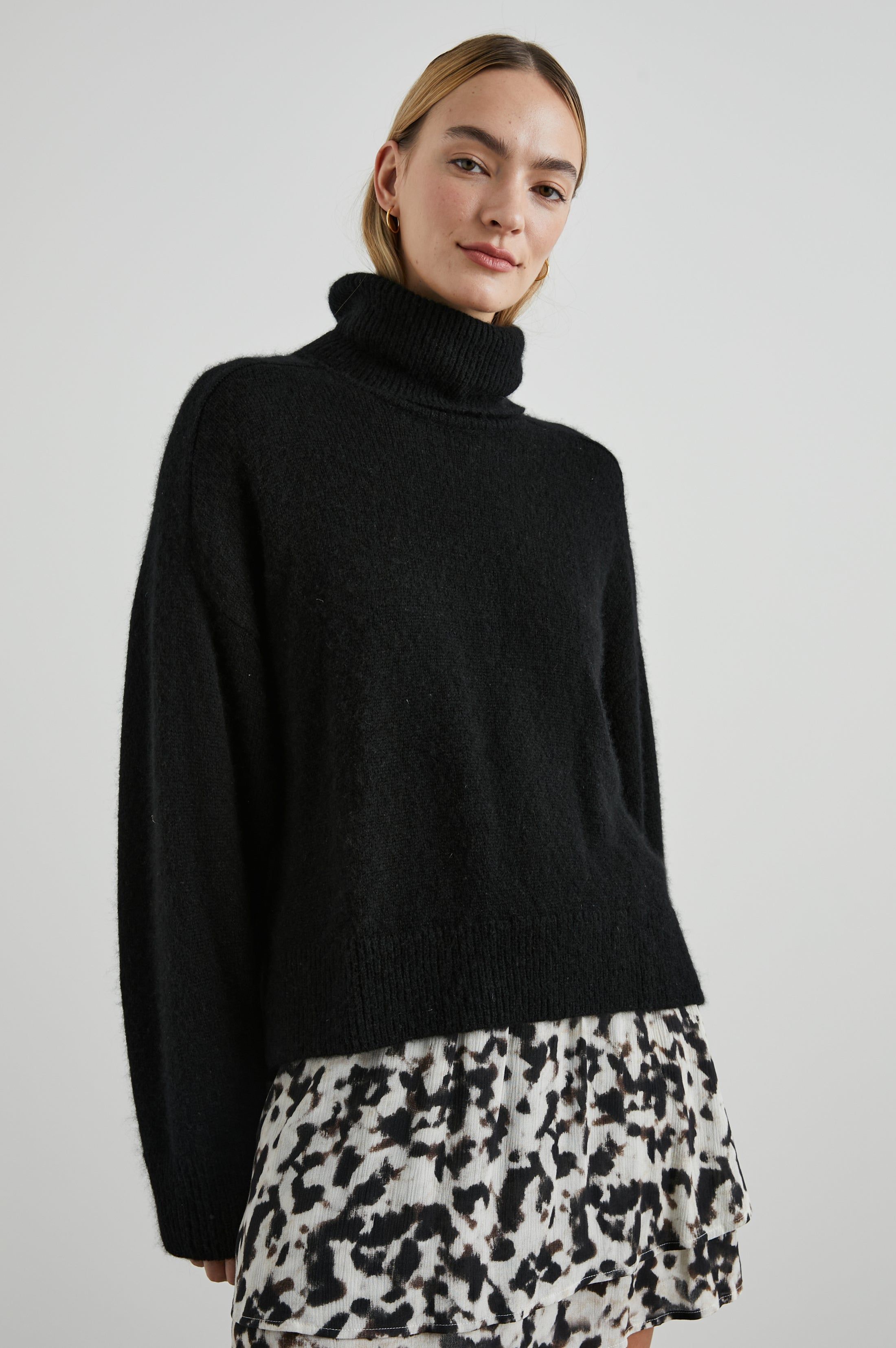 ESTELLE SWEATER - BLACK sold by Rails