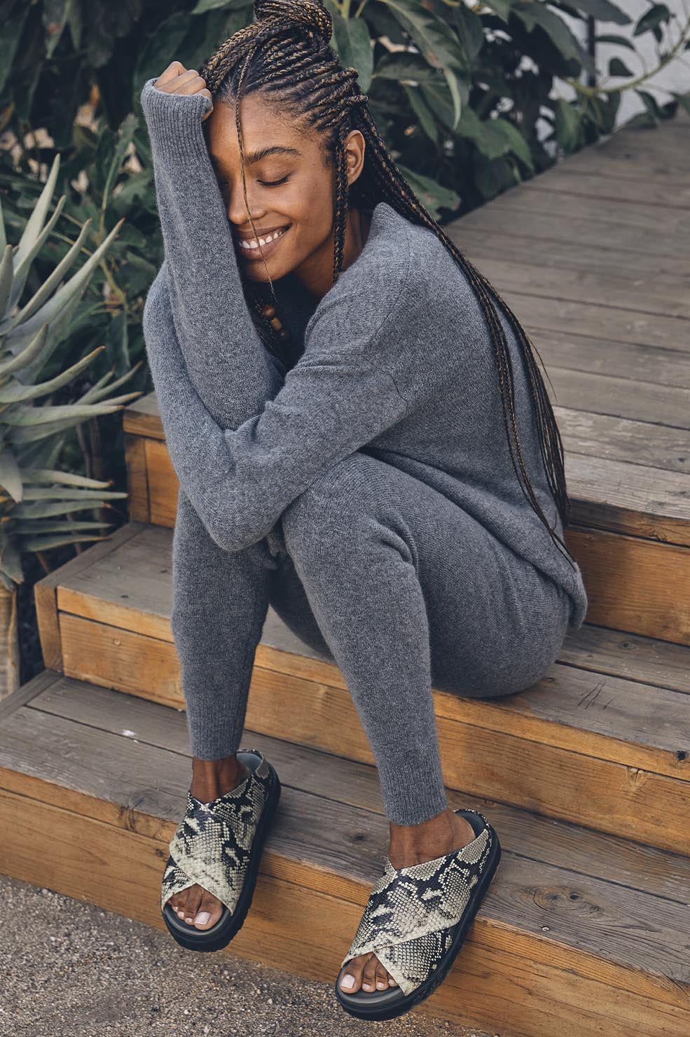 MALISE SWEATER - CHARCOAL sold by Rails product image thumbnail 2