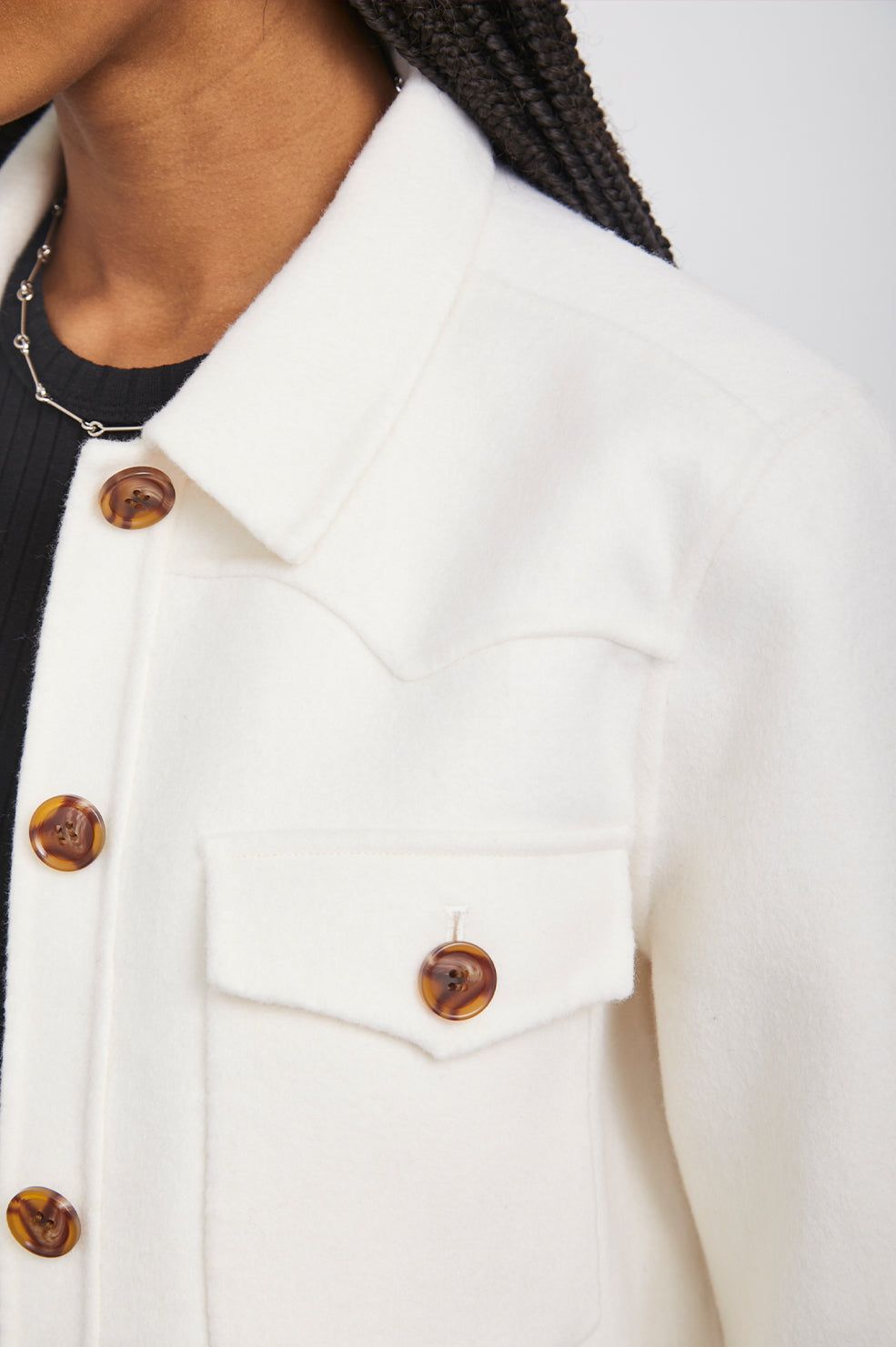 EASTON JACKET - WHITE sold by Rails product image thumbnail 2