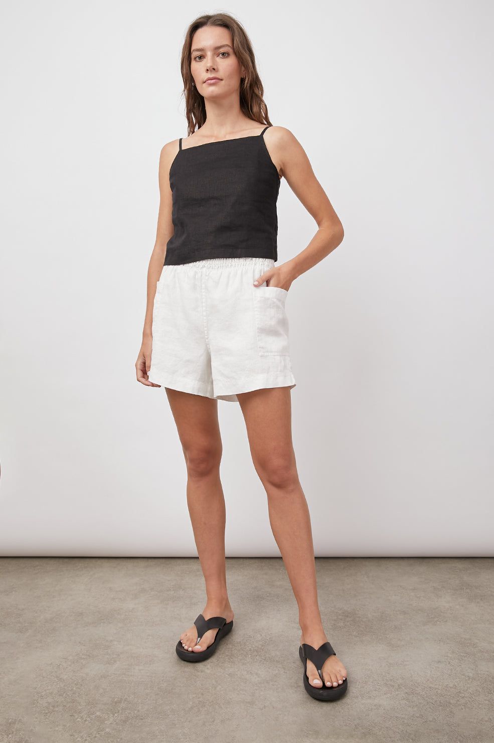 SUMMER SHORT - WHITE sold by Rails product image thumbnail 3