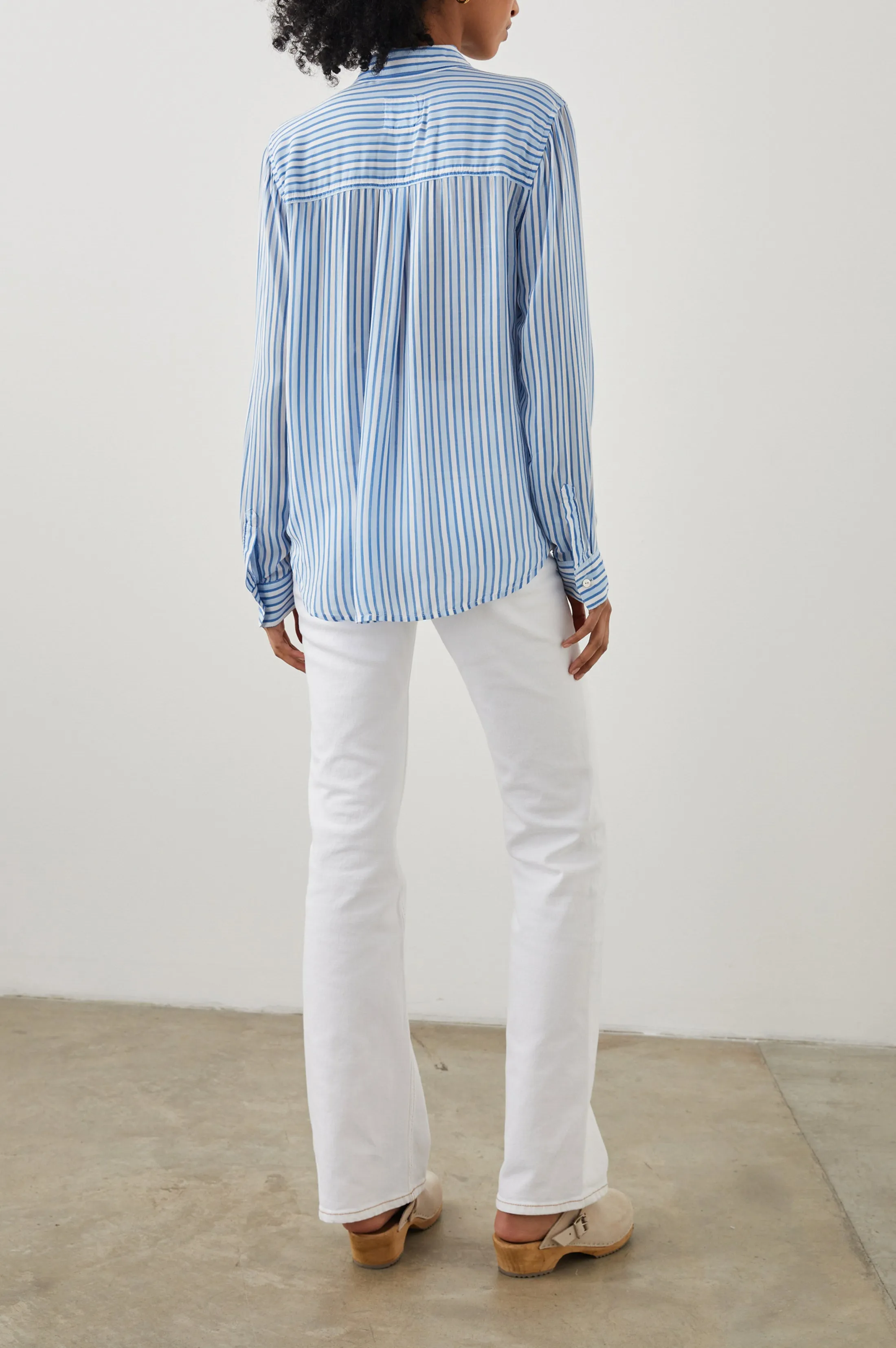 JOSEPHINE SHIRT - MAR STRIPE sold by Rails product image thumbnail 4