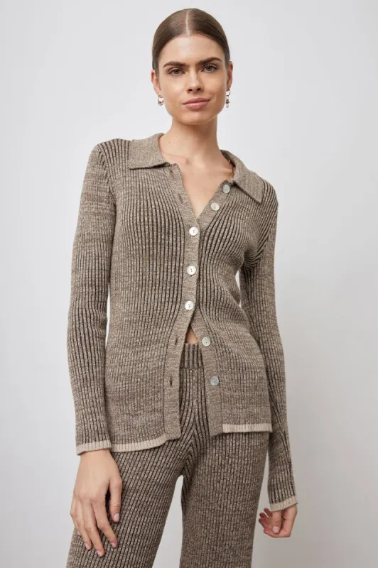 RORY SWEATER - BROWN MULTI sold by Rails