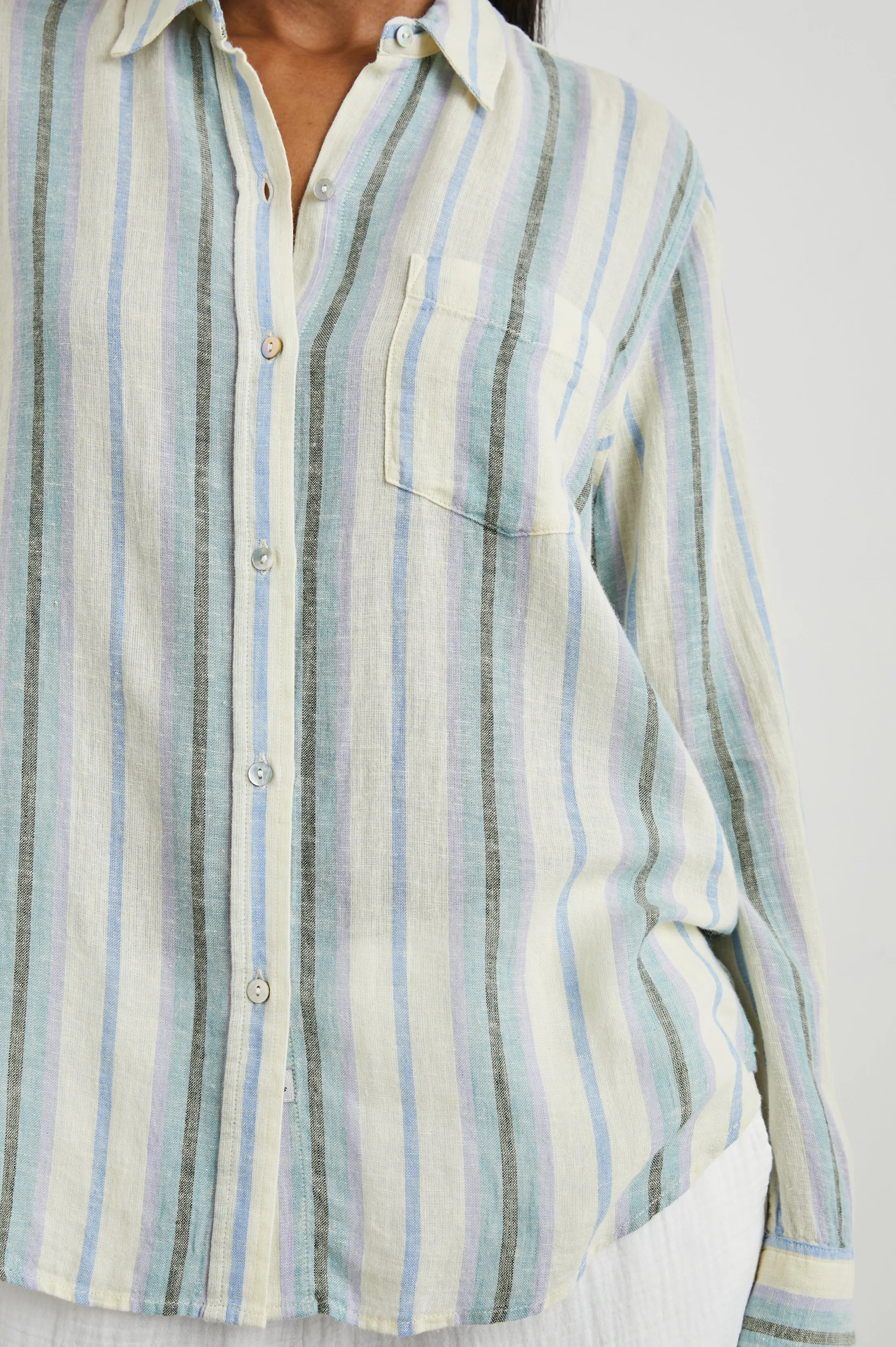 CHARLI SHIRT - CATANIA STRIPE sold by Rails product image thumbnail 2
