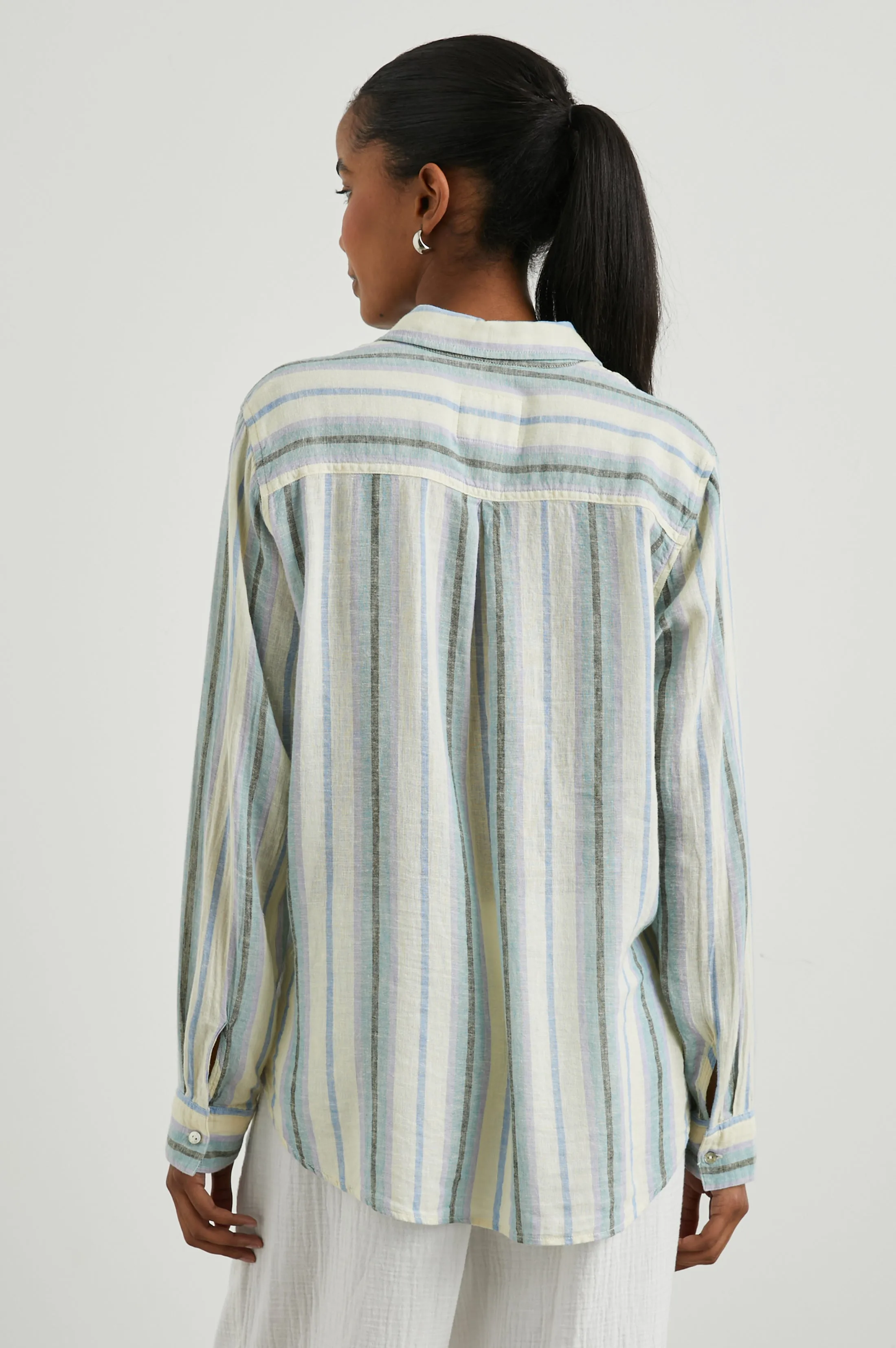 CHARLI SHIRT - CATANIA STRIPE sold by Rails product image thumbnail 5
