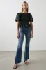 ROSIE TOP - BLACK sold by Rails