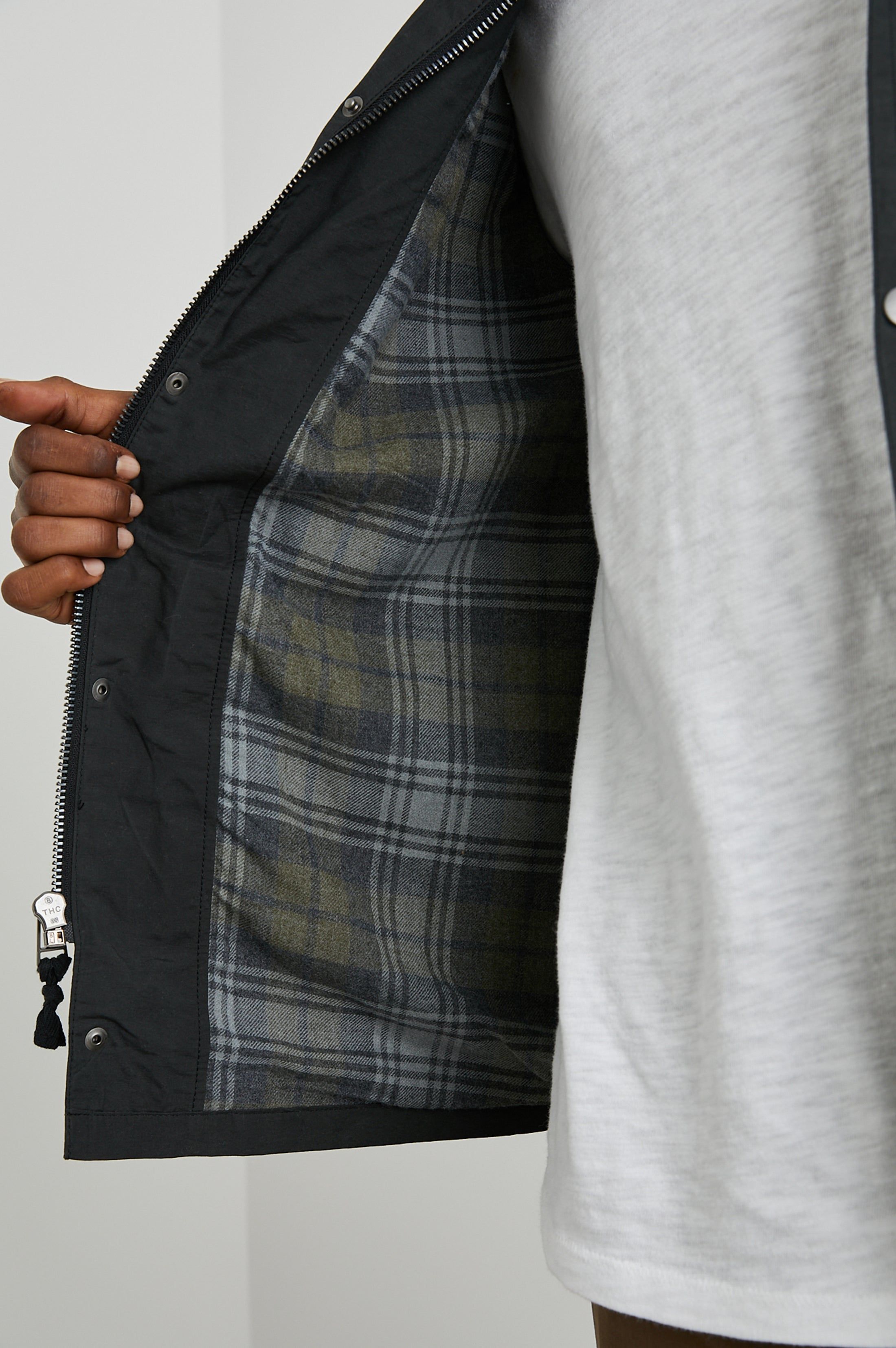 CARDIFF JACKET - BLACK sold by Rails product image thumbnail 2