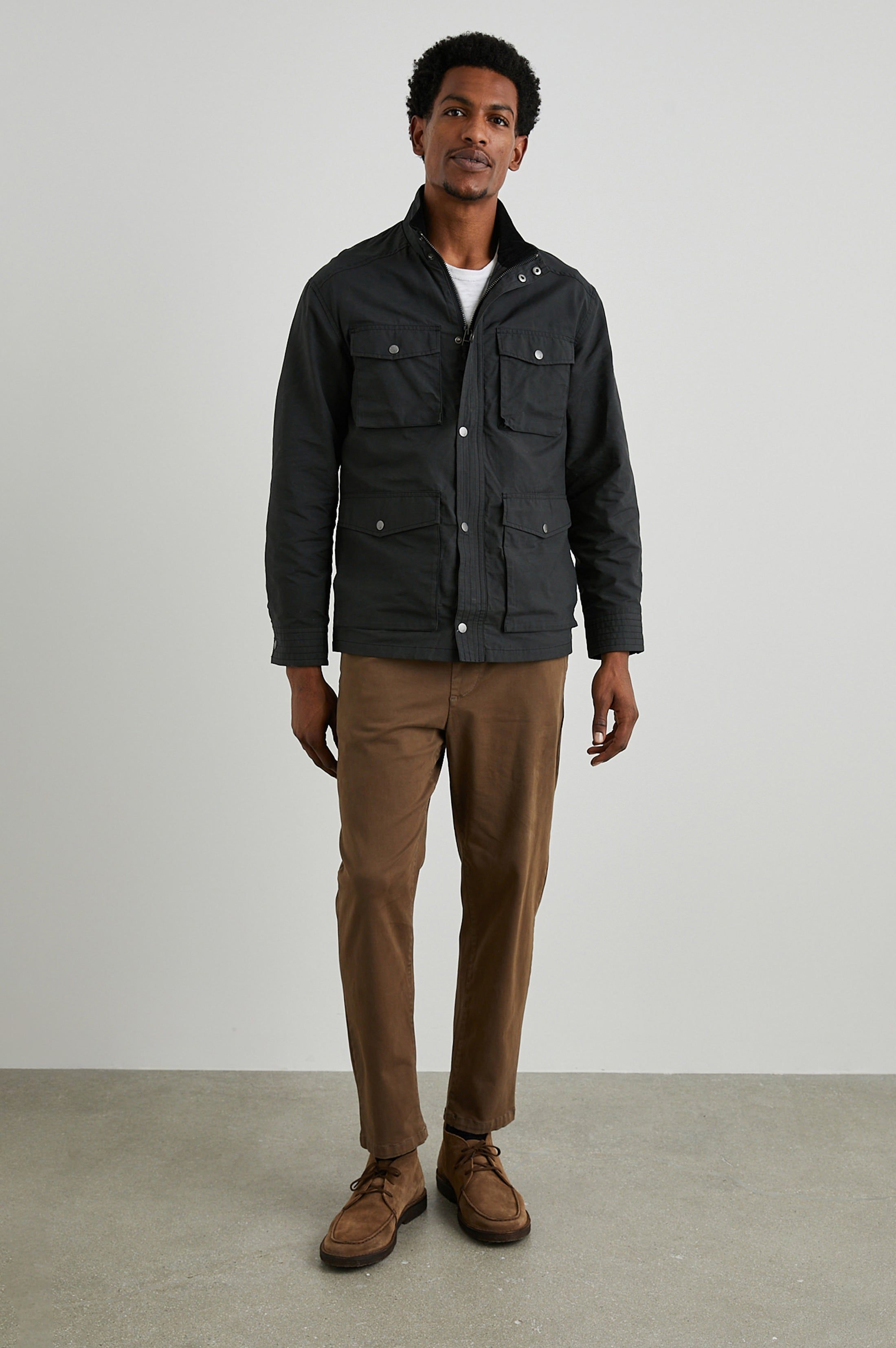 CARDIFF JACKET - BLACK sold by Rails product image thumbnail 5