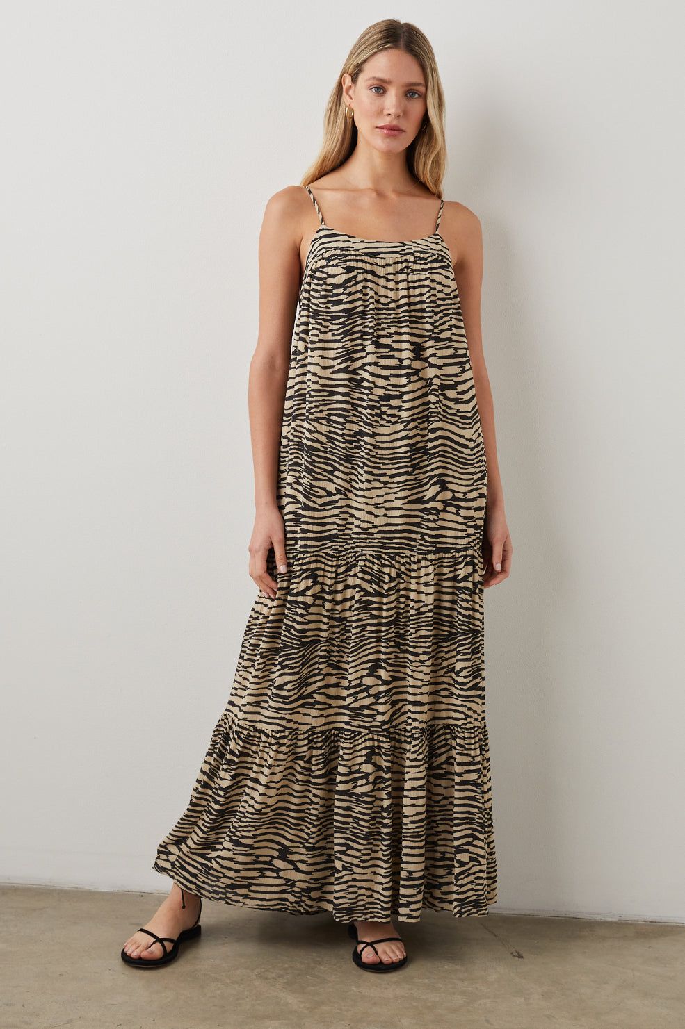 MATY DRESS - SAND STONE sold by Rails