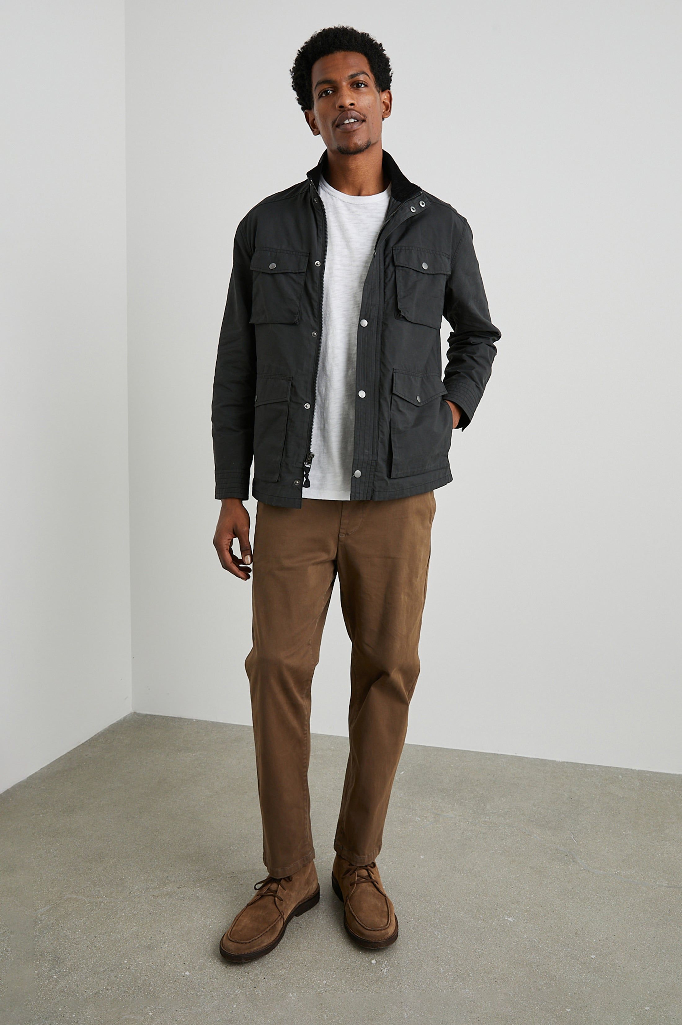 CARDIFF JACKET - BLACK sold by Rails product image thumbnail 3