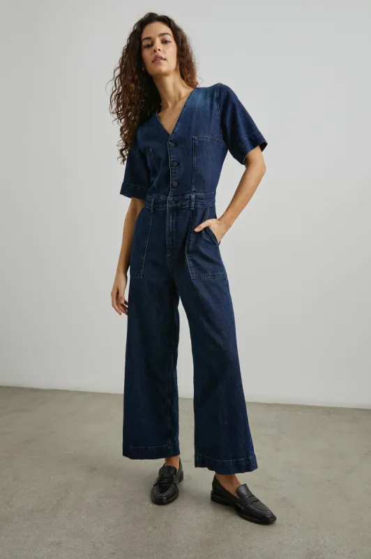 PALISADES JUMPSUIT - BLUE MOON sold by Rails