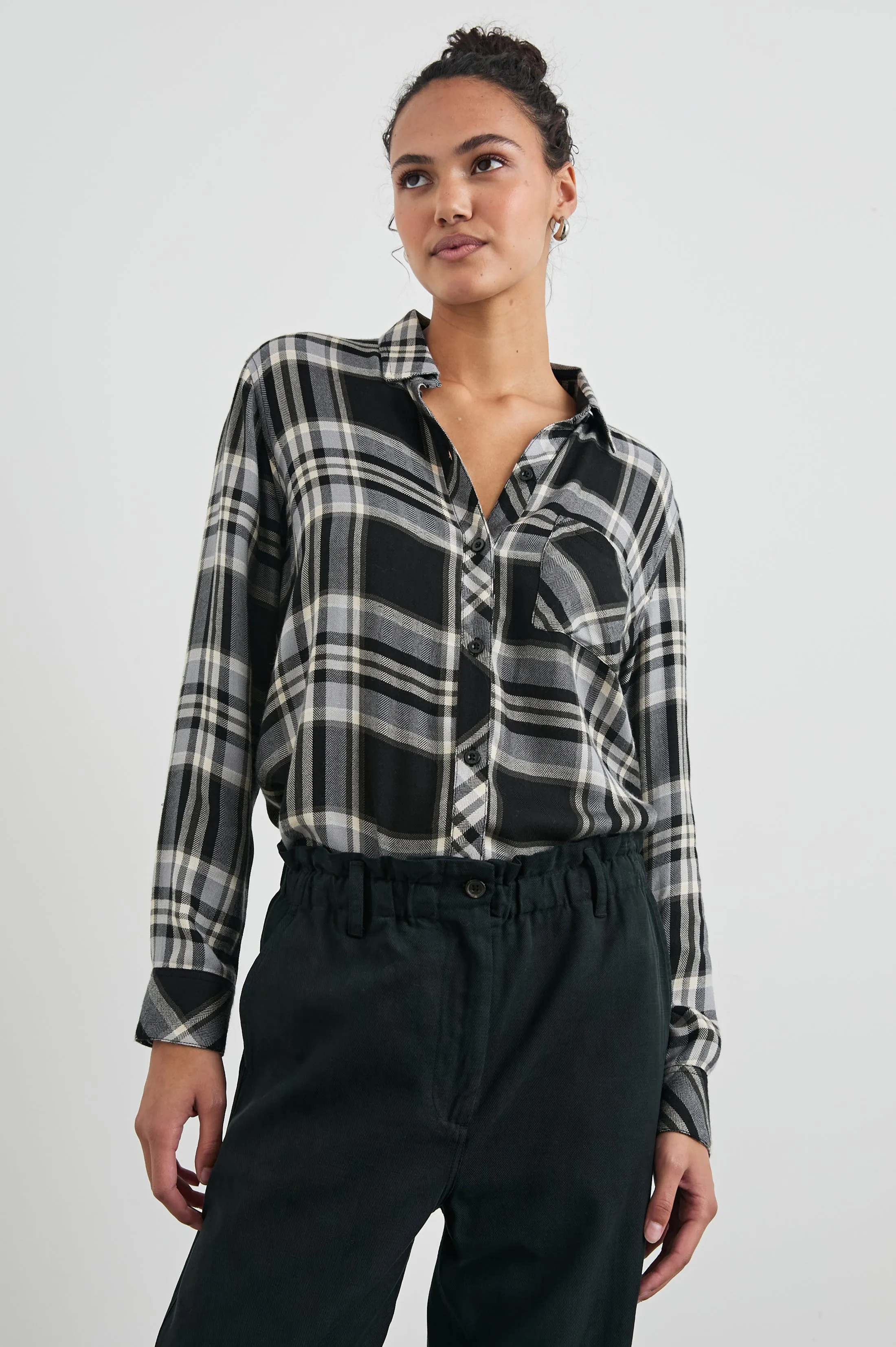 HUNTER SHIRT - IVORY CLOUD sold by Rails product image thumbnail 4