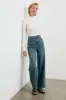 GETTY PINTUCK WIDE LEG - AUTHENTIC BLUE sold by Rails