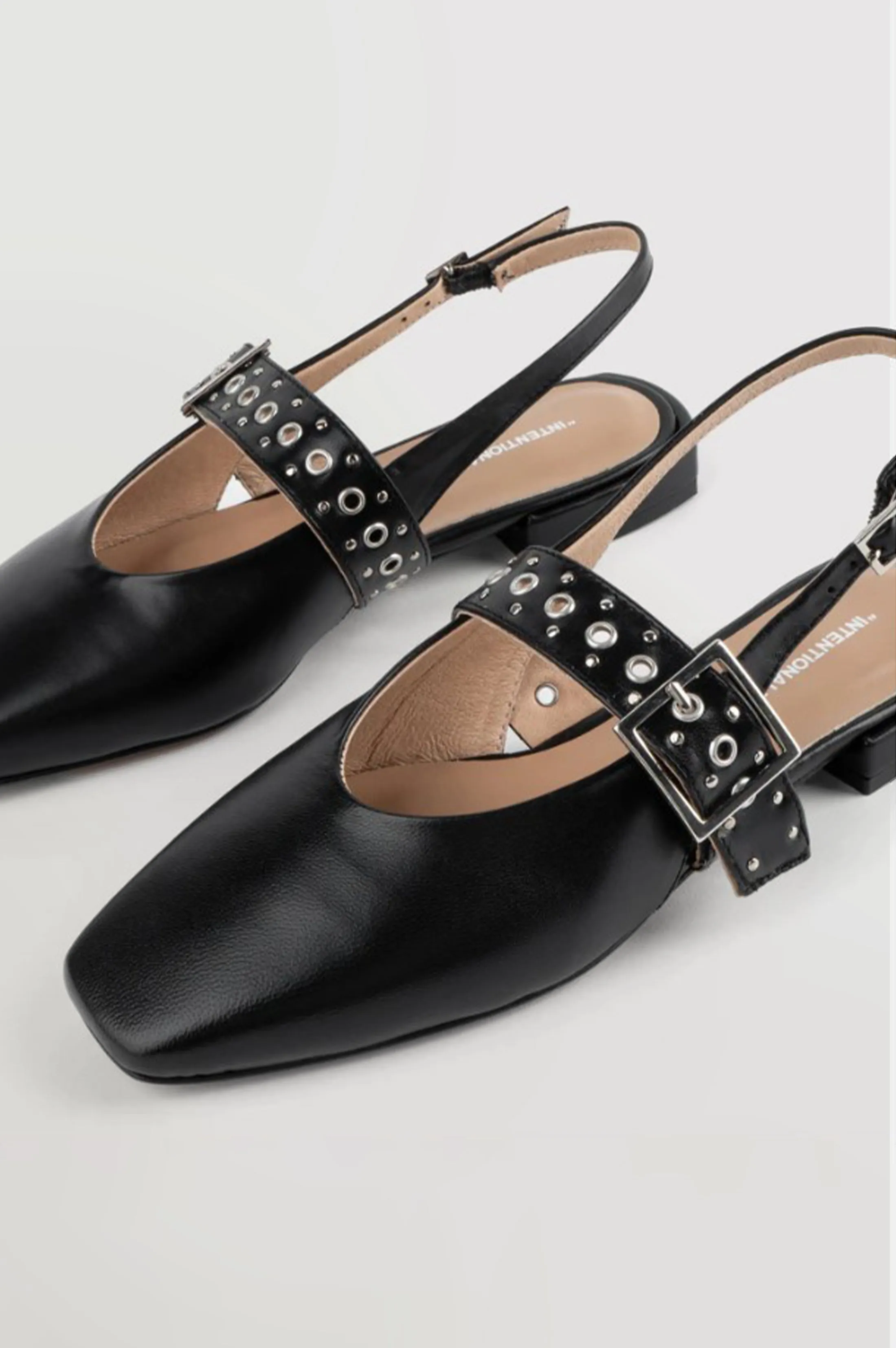 INTENTIONALLY BLANK PEARL BALLET FLAT - BLACK sold by Rails product image thumbnail 2