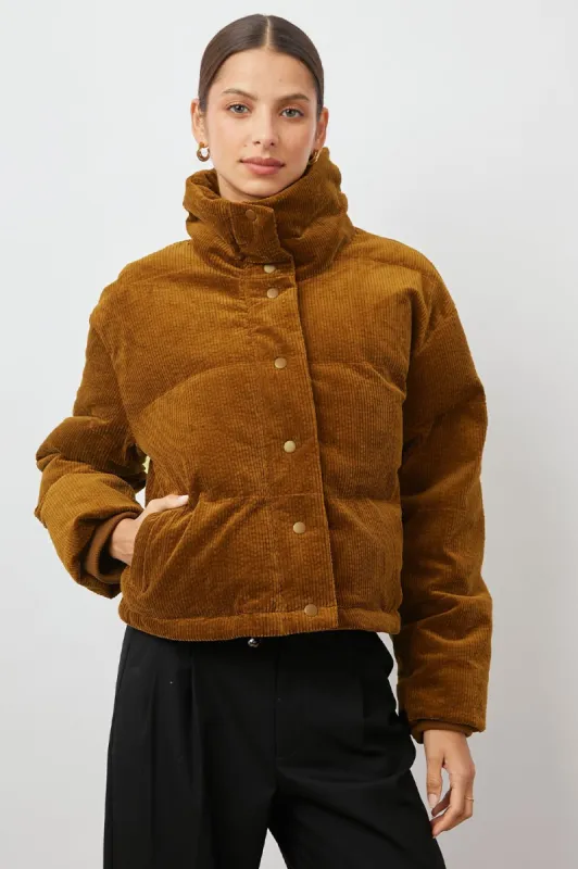 EZRA JACKET - GROUND CINNAMON sold by Rails