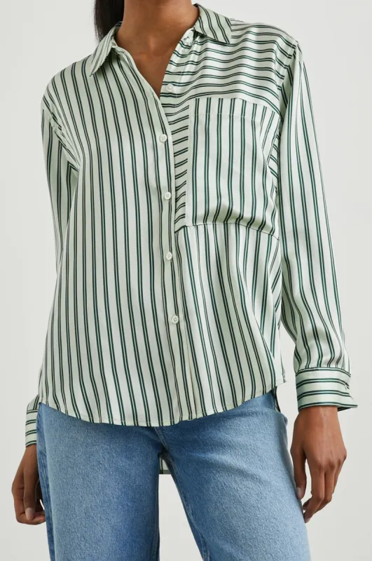RIVER SHIRT - EDEN STRIPE sold by Rails