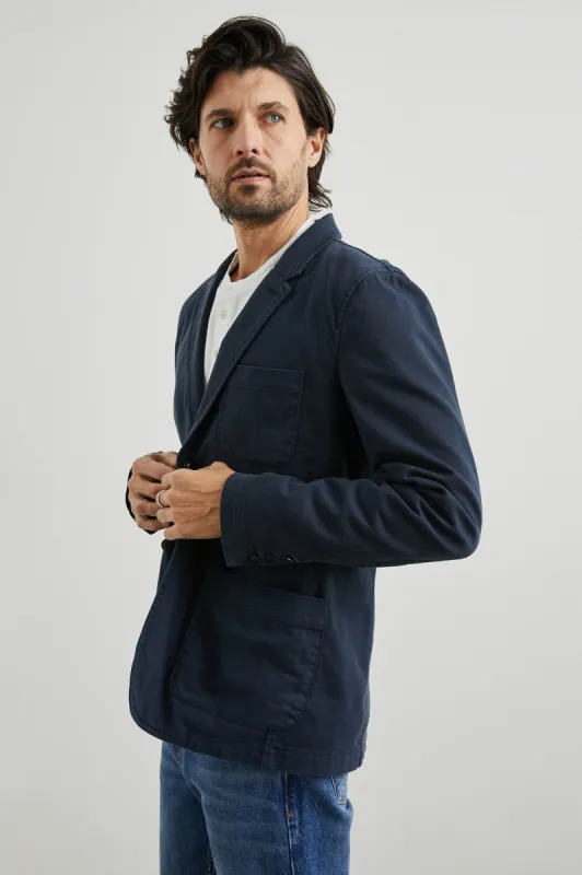 ANDRE BLAZER - RUGGED NAVY TWILL made by Rails
