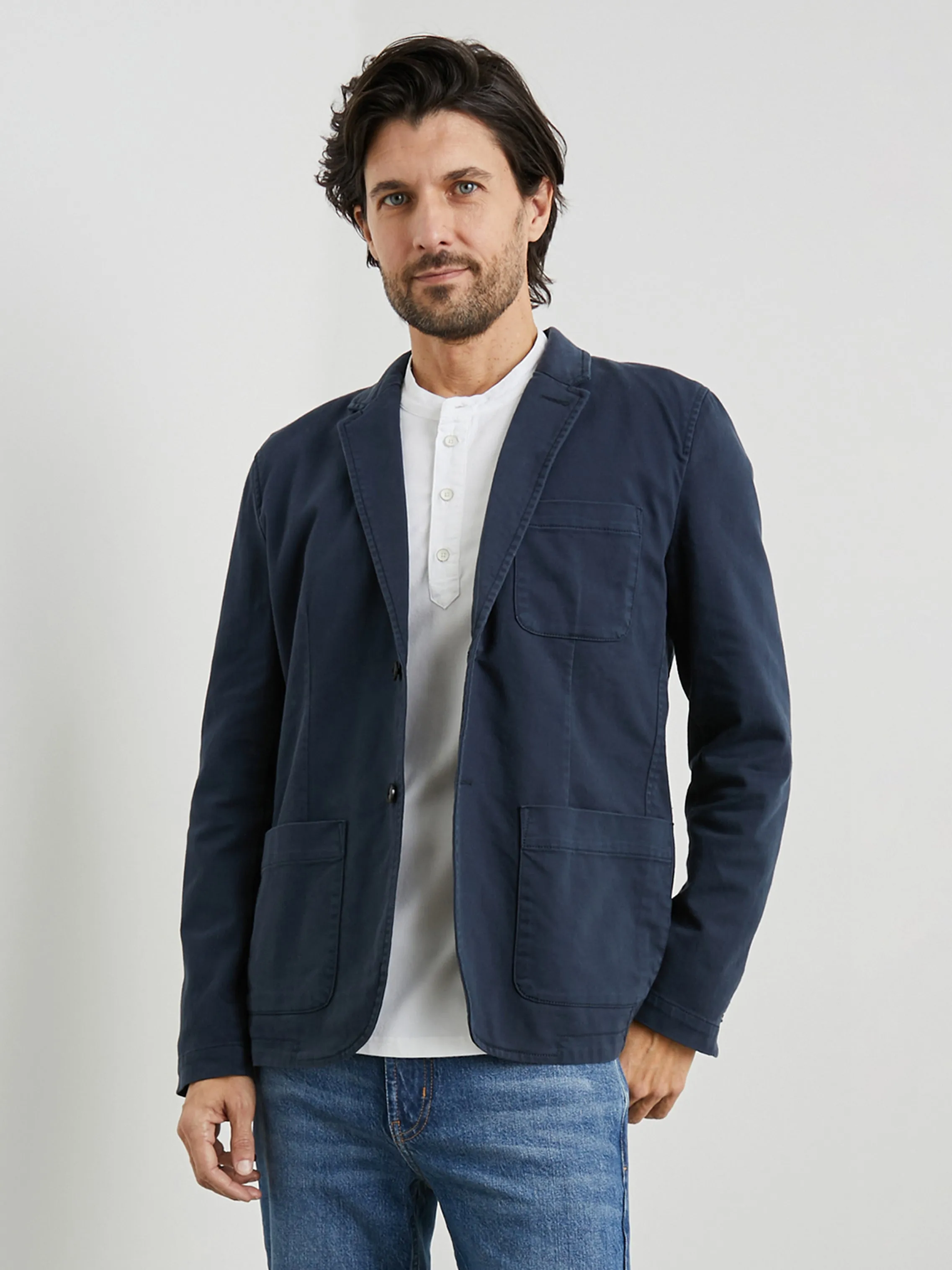 ANDRE BLAZER - RUGGED NAVY TWILL sold by Rails product image thumbnail 3