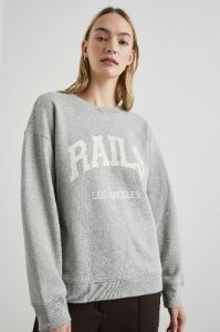 THE VARSITY SWEATSHIRT - HEATHER GREY sold by Rails