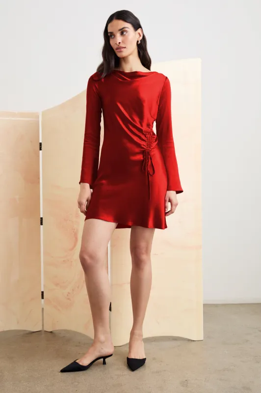 ALESSANDRA DRESS - SCARLET made by Rails