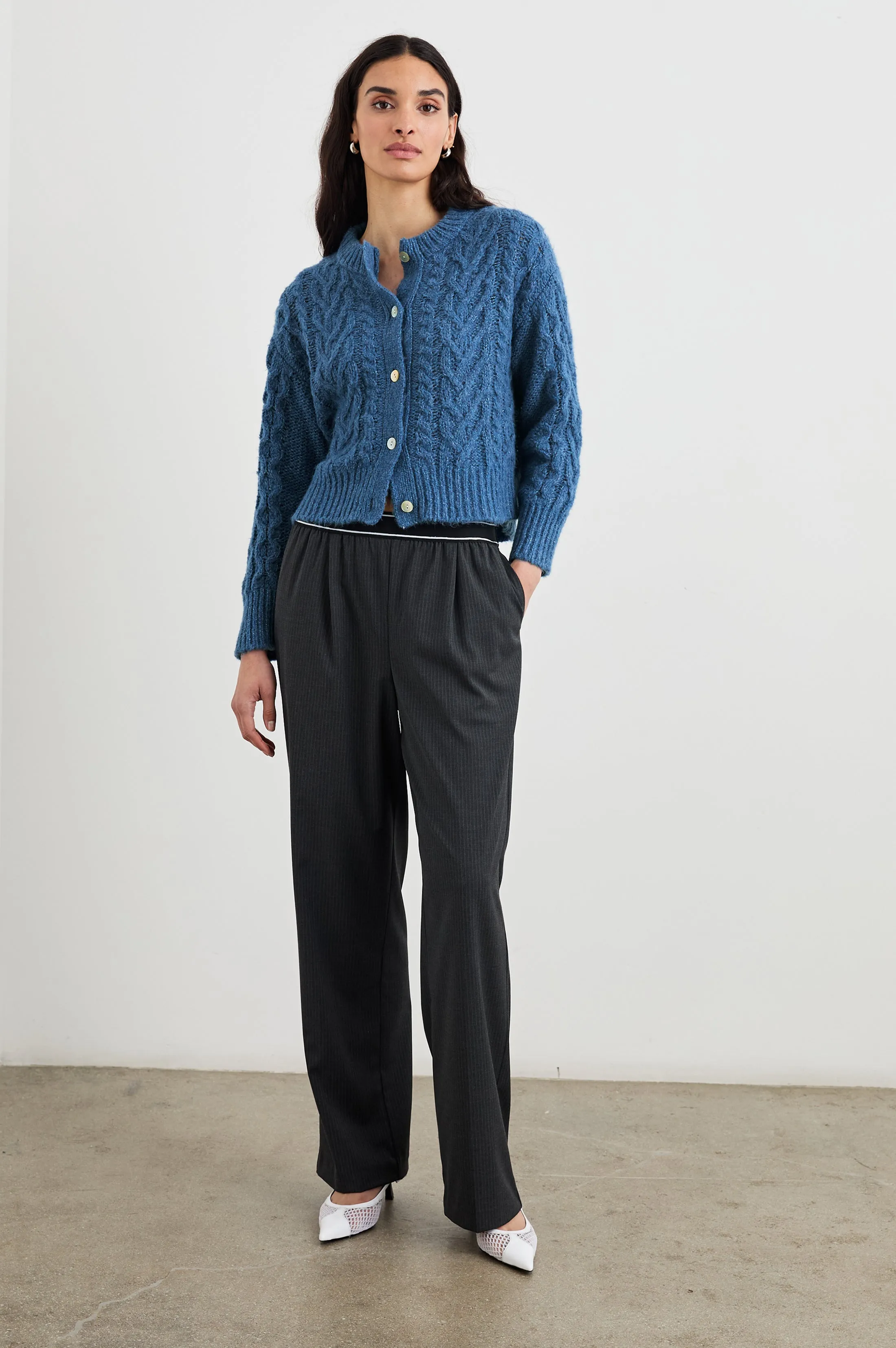 AMELIE SWEATER - LAKE sold by Rails product image thumbnail 3