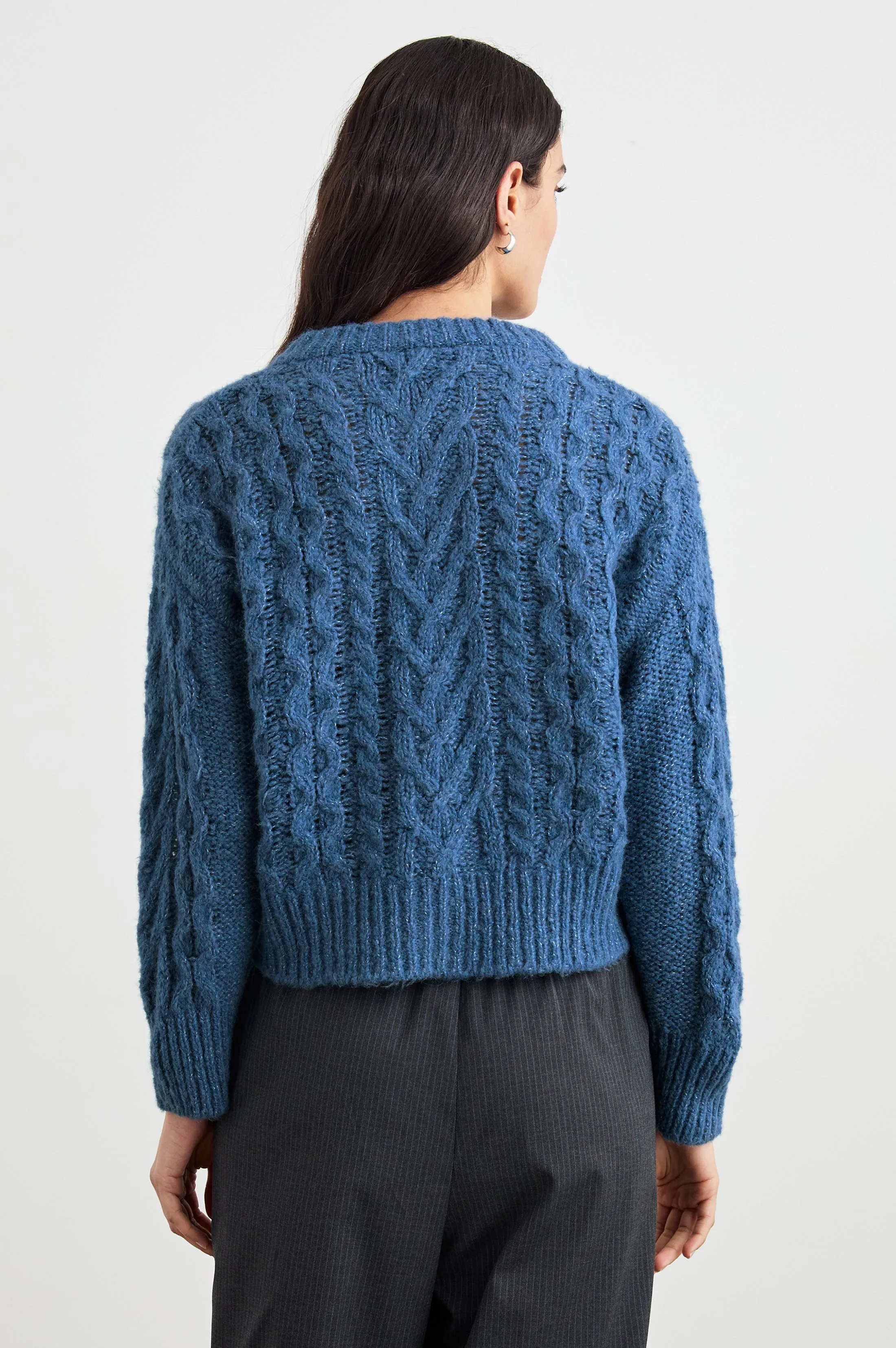 AMELIE SWEATER - LAKE sold by Rails product image thumbnail 4