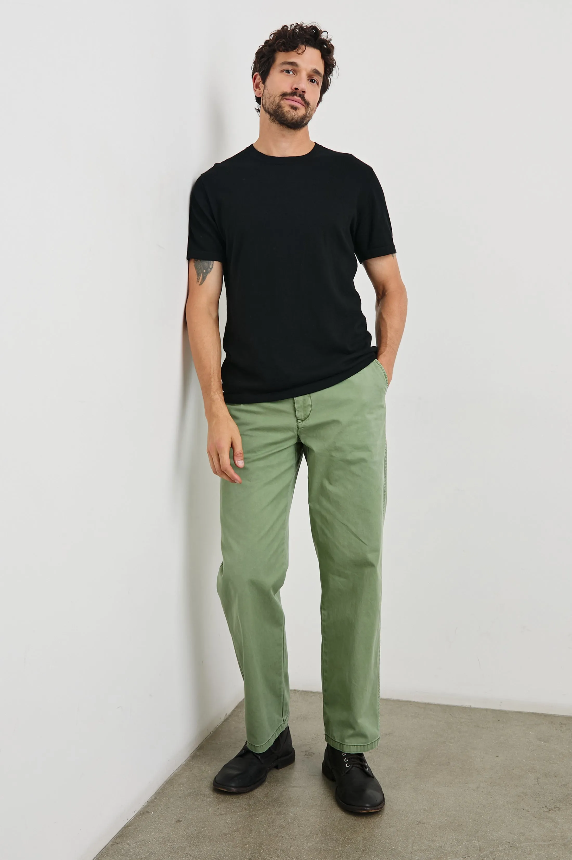 MASON COTTON CASHMERE T-SHIRT - BLACK sold by Rails product image thumbnail 2