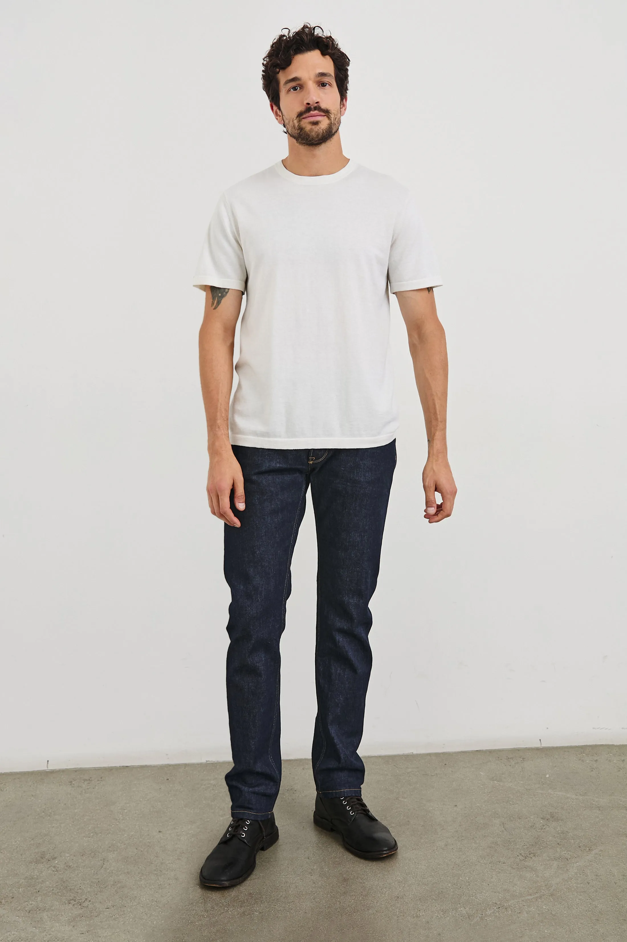 MASON COTTON CASHMERE T-SHIRT - CREAM sold by Rails product image thumbnail 4