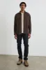 BURR SHIRT JACKET - PINE CONE sold by Rails