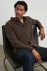 BURR SHIRT JACKET - PINE CONE sold by Rails
