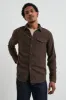 BURR SHIRT JACKET - PINE CONE sold by Rails